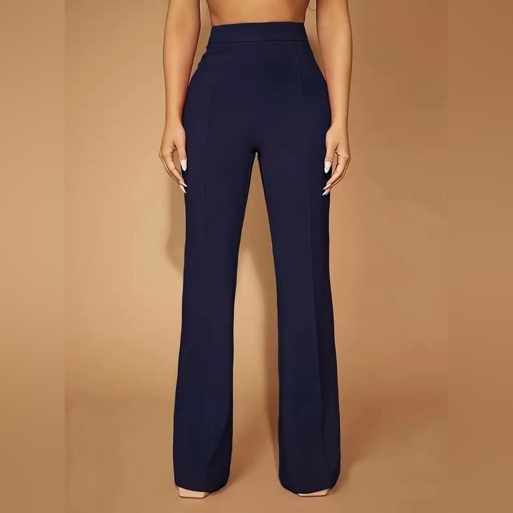 054 NWT Tailored Blue Casual Pants